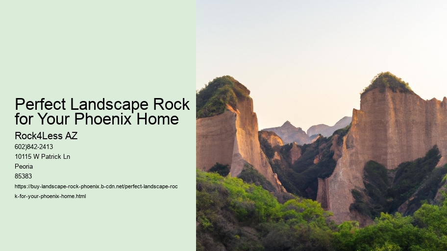 Perfect Landscape Rock for Your Phoenix Home